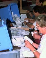 Vote counting begins in E. Timor